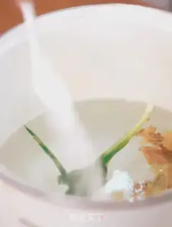Make White pheasant step 0