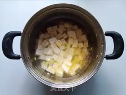 Make Sea crotch tofu ham tofu step 6