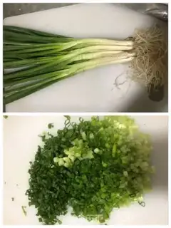 Make Onion waffles step 1