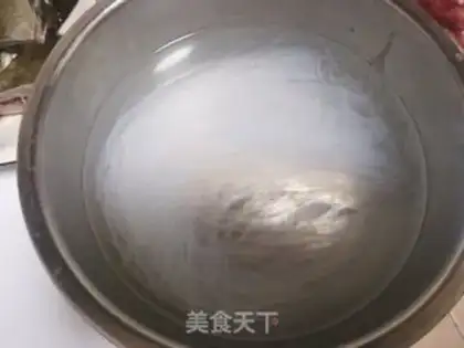 Make Duck blood fan soup step 3