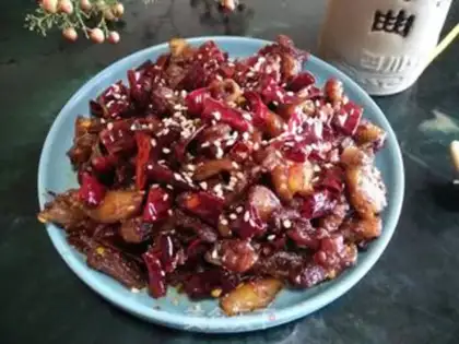 Make Spicy rabbit step 7