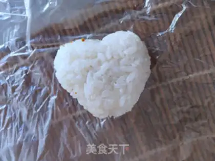 Make Meat pine sushi step 5