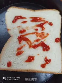 Make Ham omelet sandwich step 6