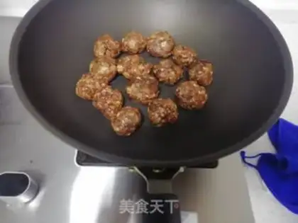 Make Bean meatballs step 1