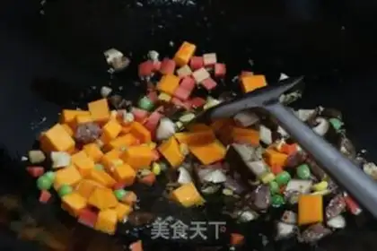 Make Weenie rice for mushrooms step 6