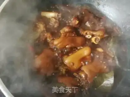Make Spicy roasted pig hoof step 9