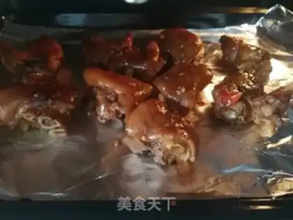 Make Spicy roasted pig hoof step 12
