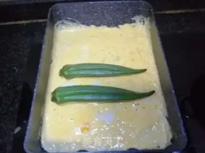 Make A thick egg burn step 5