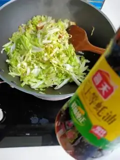 Make Tofu fried cabbage step 8