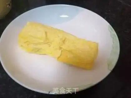Make A thick egg burn step 7