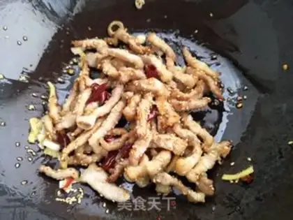 Make Spicy sesame sauce step 5