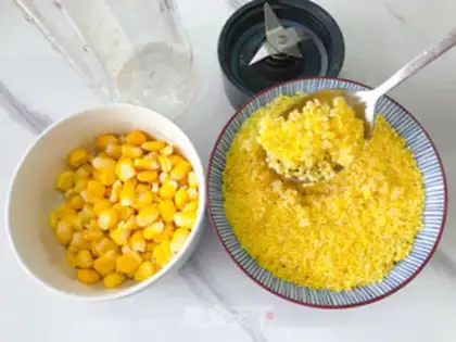 Make Homemade fragrance corn juice step 4
