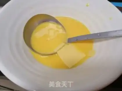 Make A thick egg burn step 8