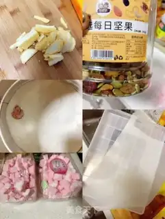 Make Home version. Snow souffle step 0