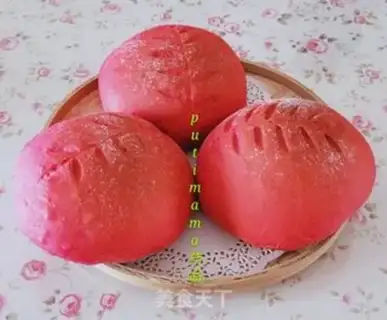 Make Red core Dragonfruit bread step 19