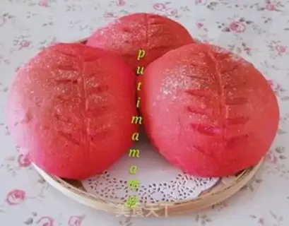 Make Red core Dragonfruit bread step 20