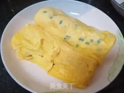 Make A thick egg burn step 11