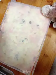 Make Home version. Snow souffle step 5
