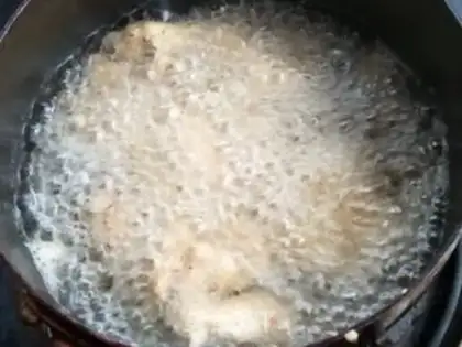 Make Precious chicken willows step 4