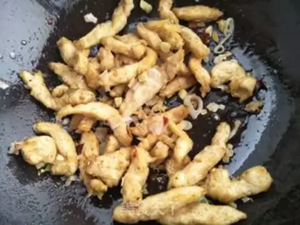 Make Precious chicken willows step 6