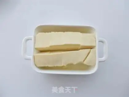 Make Spicy sauce tofu step 1