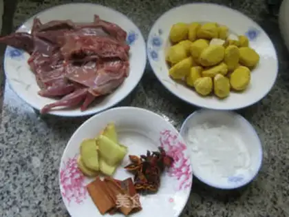 Make Crumbs burning quail step 0