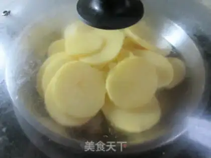 Make Flaming Mountain Mashed Potato step 5
