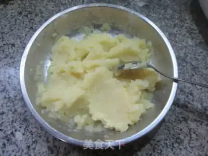 Make Flaming Mountain Mashed Potato step 7