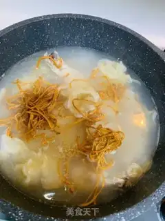 Make Abalone mollusc chicken leg soup step 5