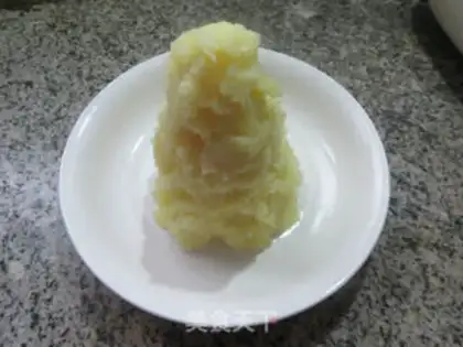 Make Flaming Mountain Mashed Potato step 8