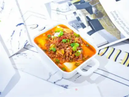 Make Spicy sauce tofu step 9