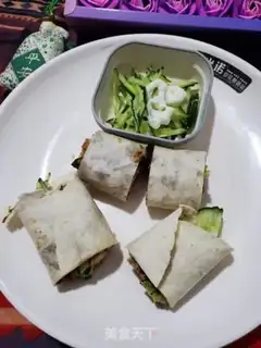 Make Chicken roll step 11