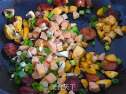 Make Pineapple chili fried rice step 6