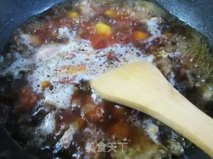Make Crumbs burning quail step 11