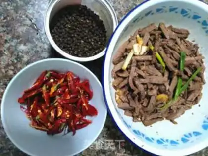 Make Cold beef step 0