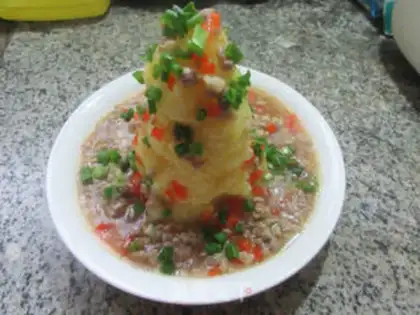 Make Flaming Mountain Mashed Potato step 15