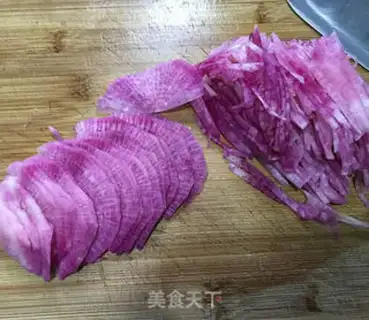 Make The radish stings step 2