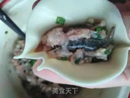 Make Shrimp dumplings step 4
