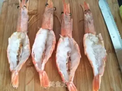 Make Roller cheese shrimp step 2