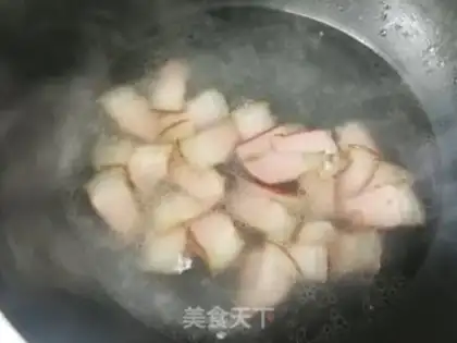 Make Garlic meat step 3