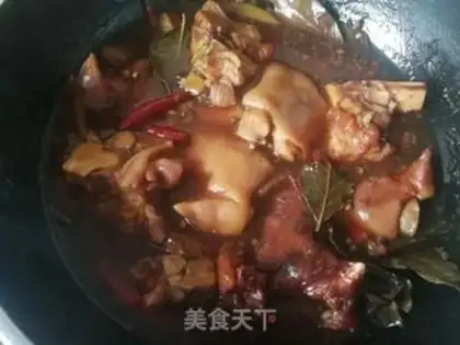 Make Spicy pig hoof step 6