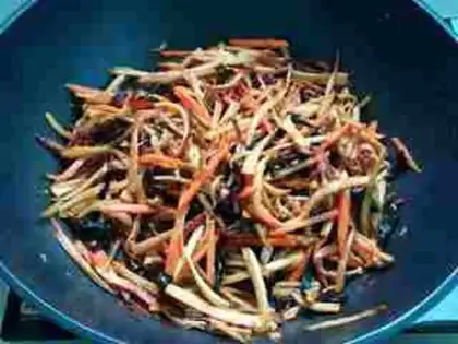 Make Fish apricot mushroom step 7