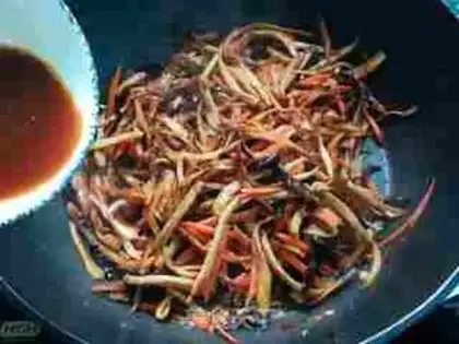 Make Fish apricot mushroom step 8