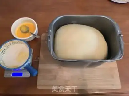 Make Coconut bread step 1