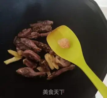 Make Duck-legged radish step 5