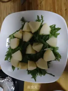 Make Fruit egg salad step 2