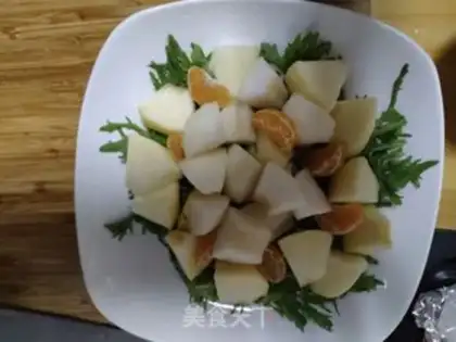Make Fruit egg salad step 4