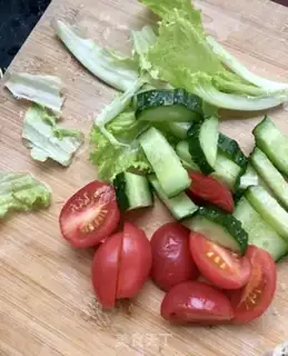 Make Egg shrimp salad step 4