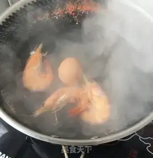 Make Egg shrimp salad step 5