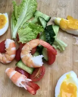 Make Egg shrimp salad step 8